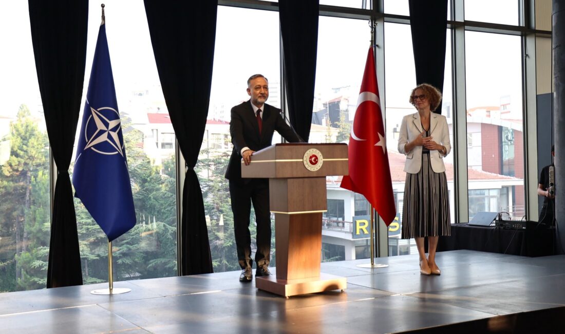 ANKARA / TEKHA Dışişleri Bakan Yardımcısı Büyükelçi Levent Gümrükçü, NATO