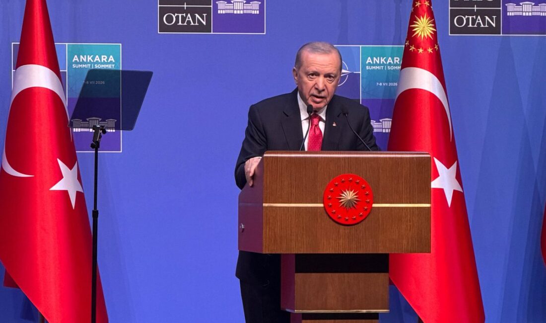 Cumhurbaşkanı Recep Tayyip Erdoğan, Türkiye’nin ev sahipliğinde Cumhurbaşkanlığı Külliyesi’nde gerçekleştirilen