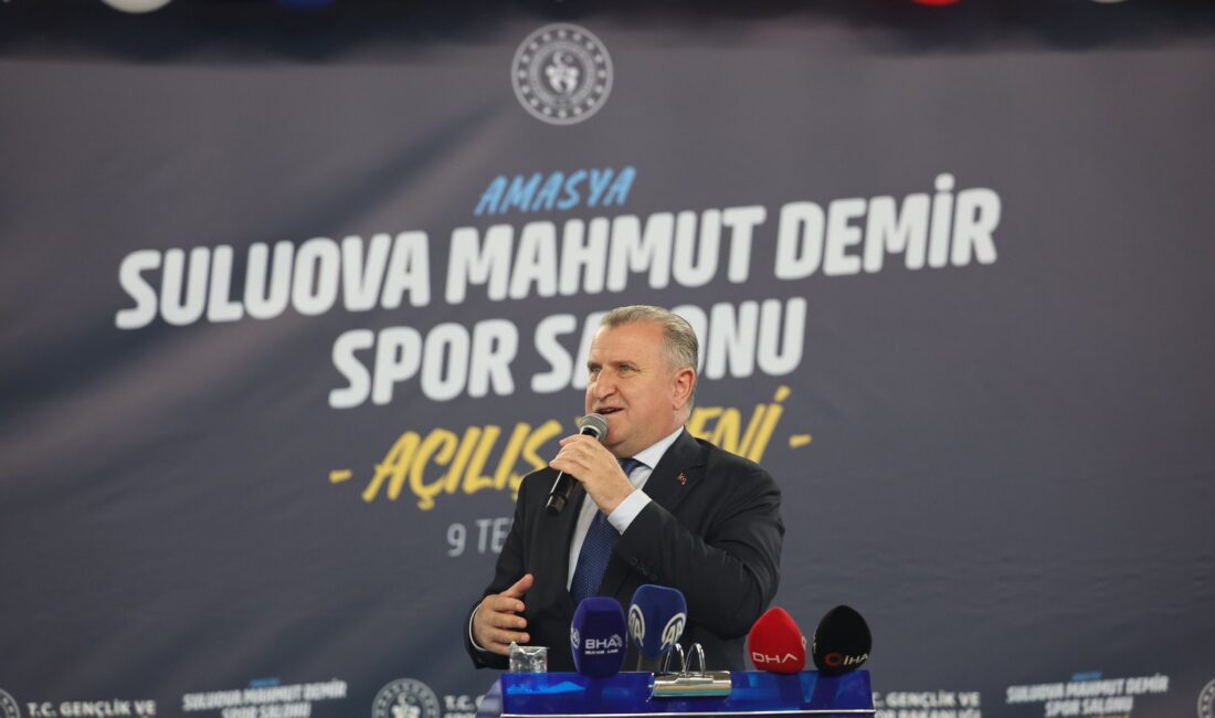 AMASYA / TEKHA Gençlik ve Spor Bakanı Osman Aşkın Bak,