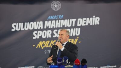 AMASYA / TEKHA Gençlik ve Spor Bakanı Osman Aşkın Bak,