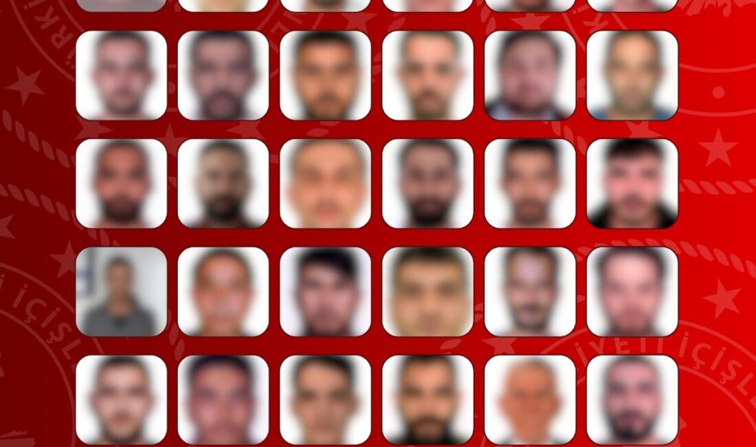 İçişleri Bakanlığı, uluslararası ve ulusal düzeyde aranan suçlulara yönelik yürütülen