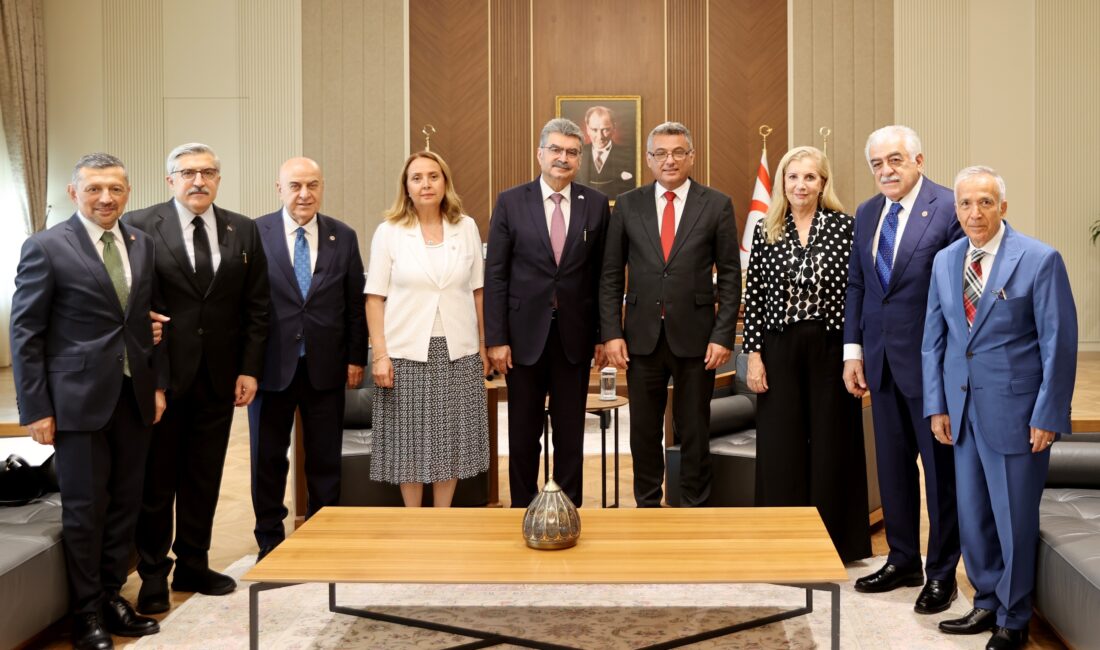 LEFKOŞA / TEKHA Kuzey Kıbrıs Türk Cumhuriyeti Cumhurbaşkanı Tufan Erhürman,