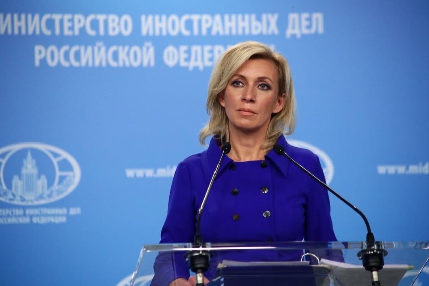 RUSYA / TEKHA Rusya Dışişleri Bakanlığı Sözcüsü Mariya Zaharova, gerçekleştirdiği