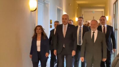 Türkiye Büyük Millet Meclisi (TBMM) Başkanı Numan Kurtulmuş, Meclis’te grubu