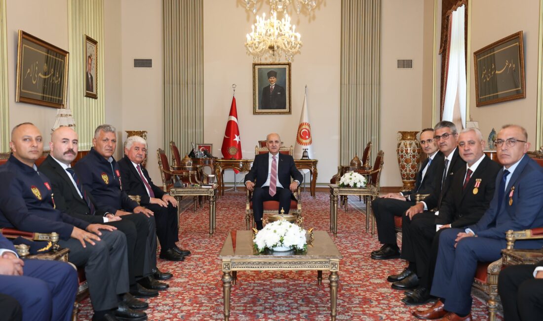 ANKARA / TEKHA Türkiye Büyük Millet Meclisi (TBMM) Başkanı Numan