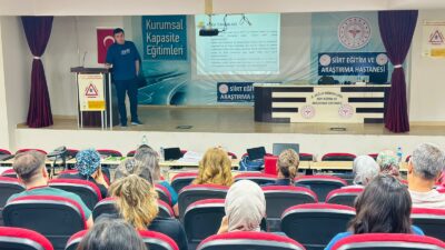 Siirt Eğitim ve Araştırma Hastanesi Eğitim Birimi Sorumlusu Musa Şenyüz