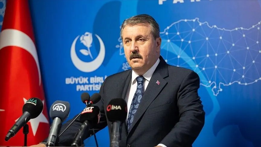 Büyük Birlik Partisi (BBP) Genel Başkanı Mustafa Destici, Adalet ve
