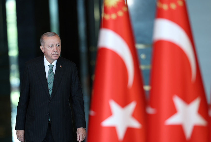 Cumhurbaşkanı Recep Tayyip Erdoğan, Büyük Zafer’in 104’üncü yıl dönümü dolayısıyla