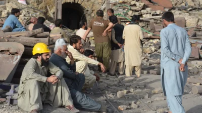 Pakistan’ın güneybatısındaki Belucistan eyaletinde yer alan bir kömür madeninde meydana