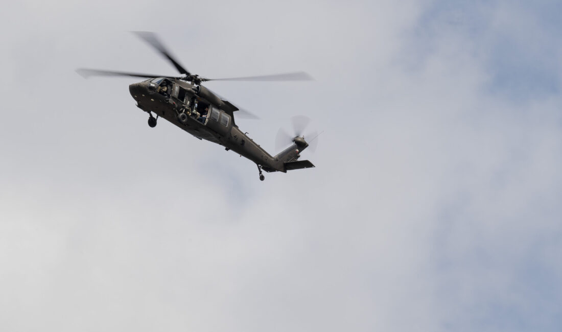 Amerika Birleşik Devletleri’nin Texas eyaletinde orduya ait bir saldırı helikopterinin