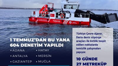ANKARA / TEKHA Çevre, Şehircilik ve İklim Değişikliği Bakanlığı, Akdeniz’deki