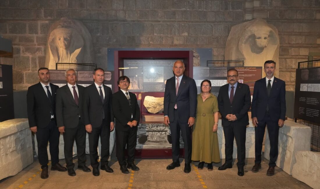 Kültür ve Turizm Bakanı Mehmet Nuri Ersoy, Anadolu Medeniyetleri Müzesi’nde