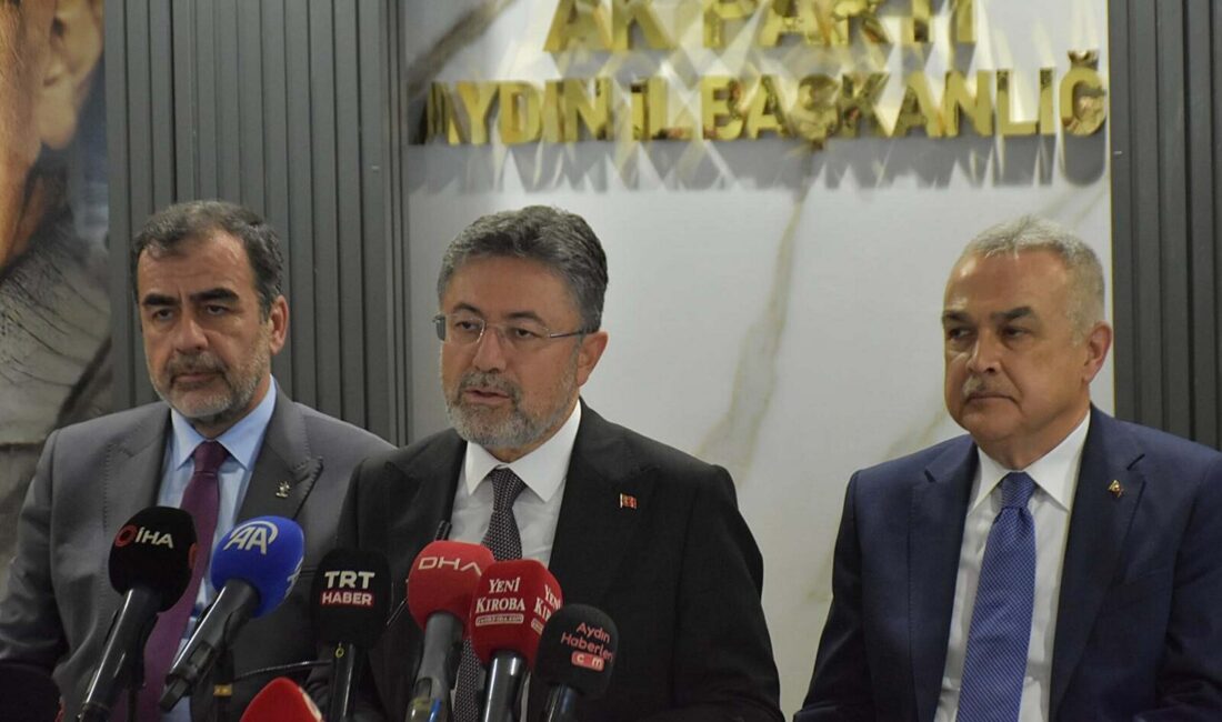 Tarım ve Orman Bakanı İbrahim Yumaklı, Aydın programı kapsamında Aydın