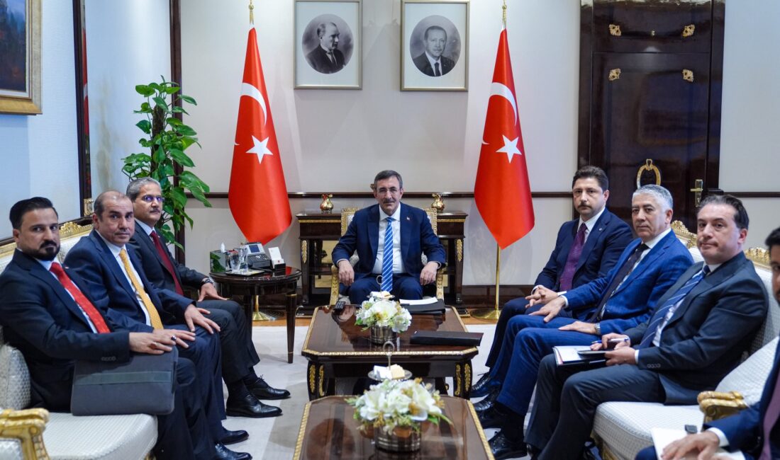 ANKARA / TEKHA Cumhurbaşkanı Yardımcısı Cevdet Yılmaz, Irak Federal Yolsuzlukla