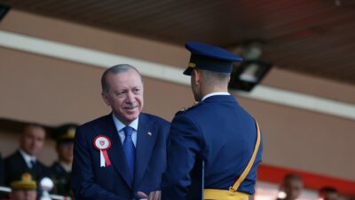 Cumhurbaşkanı Recep Tayyip Erdoğan, Kara Harp Okulu Komutanlığı’nda düzenlenen Milli