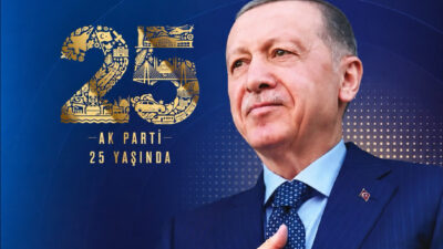 Cumhurbaşkanı Yardımcısı Cevdet Yılmaz, Adalet ve Kalkınma Partisinin 25. kuruluş