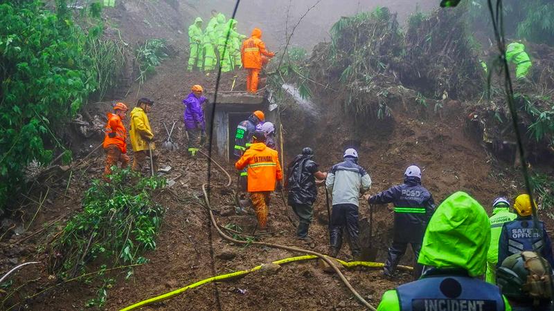 Filipinler’de etkisini gösteren tropikal siklonlar ve güneybatı muson yağmurları büyük