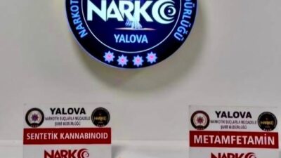 Yalova İl Emniyet Müdürlüğü Narkotik Suçlarla Mücadele Şube Müdürlüğü ekipleri,