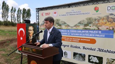 Amasya’nın Yassıçal köyünde, “İpeğin Böceği Amasya’da Yeniden Canlanıyor” ve “Kadın