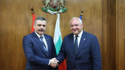 İçişleri Bakanı Mustafa Çiftçi, Bulgaristan İçişleri Bakanı Ivan Demerdzhiev ile