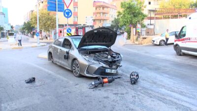 Olay, saat 06.00 sıralarında Cumhuriyet Mahallesi Adnan Kahveci Caddesi’nde meydana