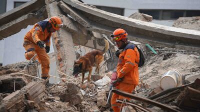 KOLOMBİYA / TEKHA Kolombiya’da gerçekleşen 7.4 büyüklüğündeki şiddetli depremin ardından
