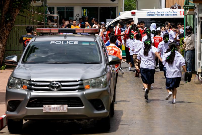 Tayland’ın Nonthaburi eyaletinde yer alan bir okulda silahlı saldırı gerçekleştirildi.