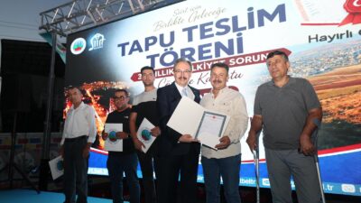 Siirt’te Alan Mahallesi ile Yenimahalle’nin bir bölümünde yaklaşık 34 yıldır