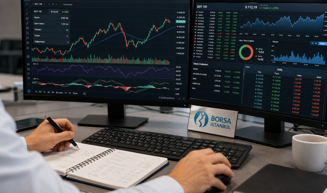 İSTANBUL / TEKHA Borsa İstanbul’da BIST 100 endeksi, yeni haftanın