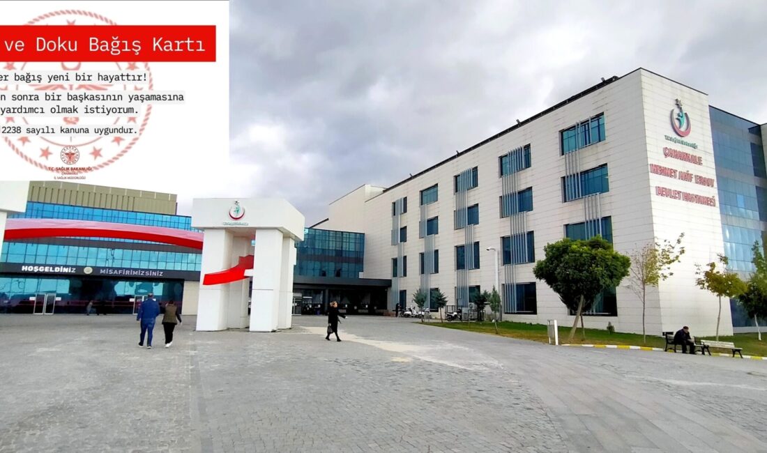 Çanakkale Mehmet Akif Ersoy Devlet Hastanesi’nde tedavi görmekteyken beyin ölümü