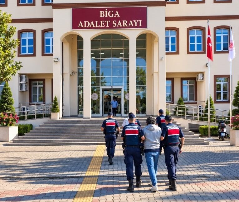 Çanakkale’nin Biga ilçesinde, kendilerini polis olarak tanıtarak yaşlı bir vatandaşın