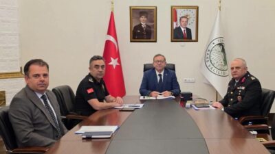 Kars Valisi Ziya Polat, İçişleri Bakanı Mustafa Çiftçi ve Milli