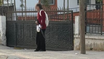 Olay, İstasyon Mahallesi’nde bulunan Polatoğlu İlk ve Ortaokulu çevresinde meydana