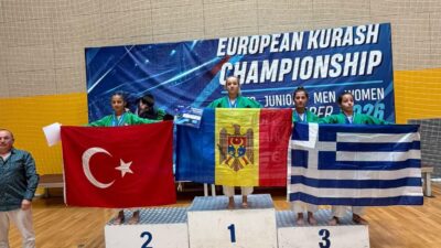 Bulgaristan’da düzenlenen 2026 Avrupa Kuraş Şampiyonası’nda gençler kategorisinde mücadele eden