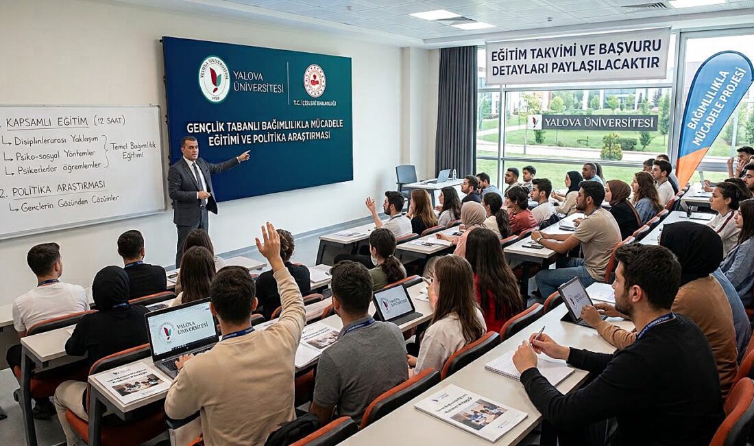 İnsani Hayat Derneği tarafından hazırlanan ve bünyesinde Yalova Üniversitesi’nin de