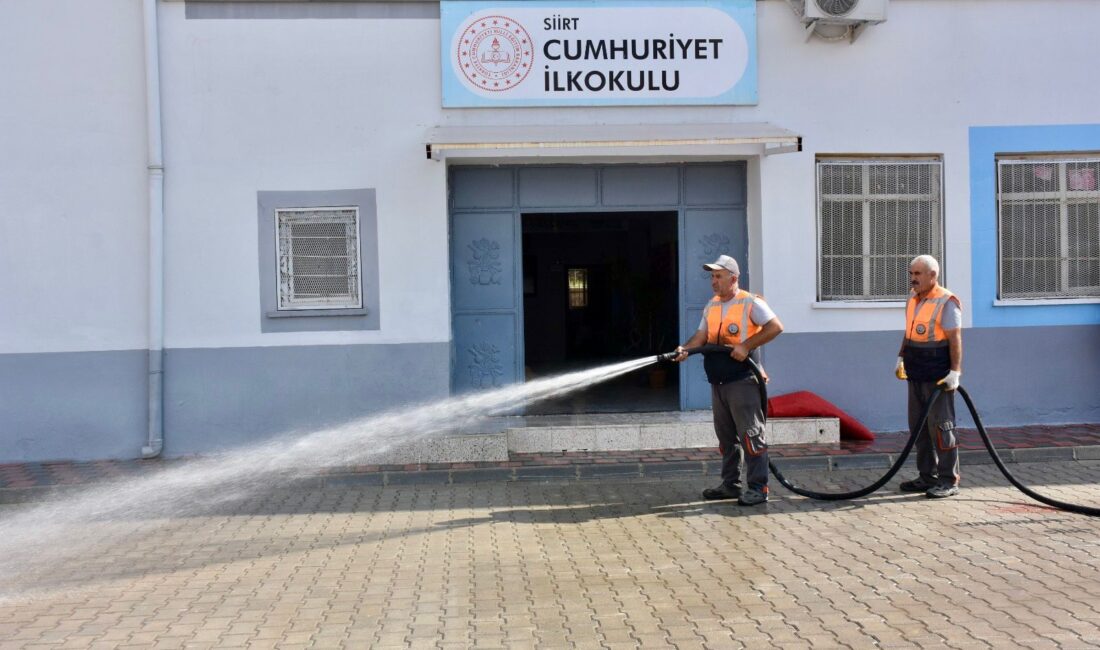 Siirt Belediyesi Temizlik İşleri Müdürlüğü ekipleri, 2026-2027 Eğitim ve Öğretim