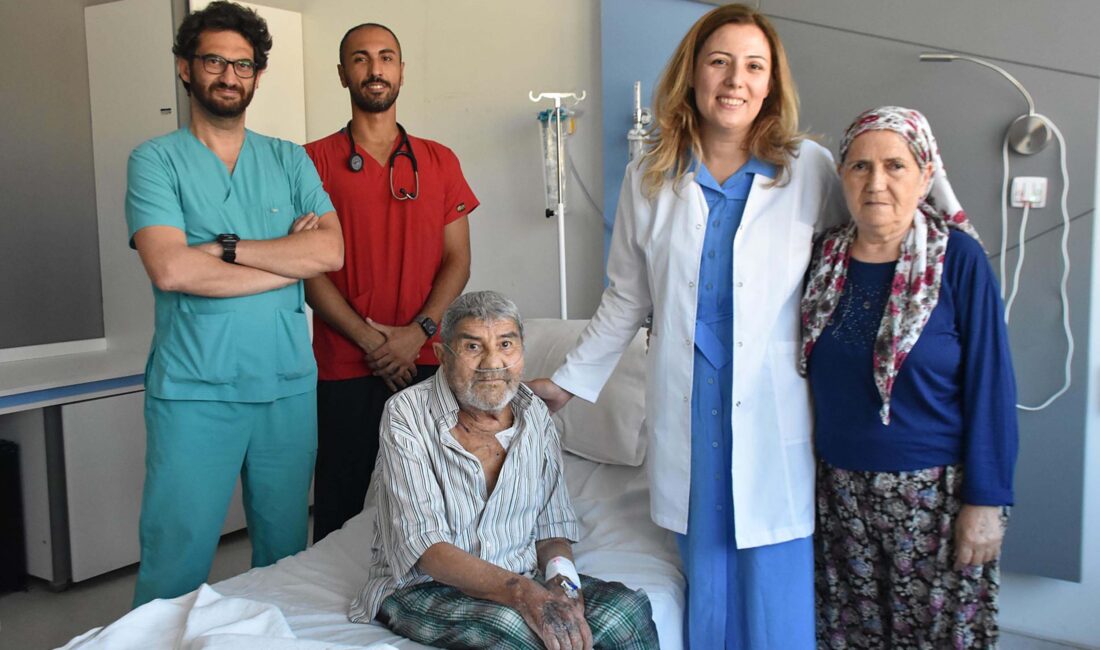 Ödemiş ilçesinde yaşayan 2 çocuk ve 4 torun sahibi 76