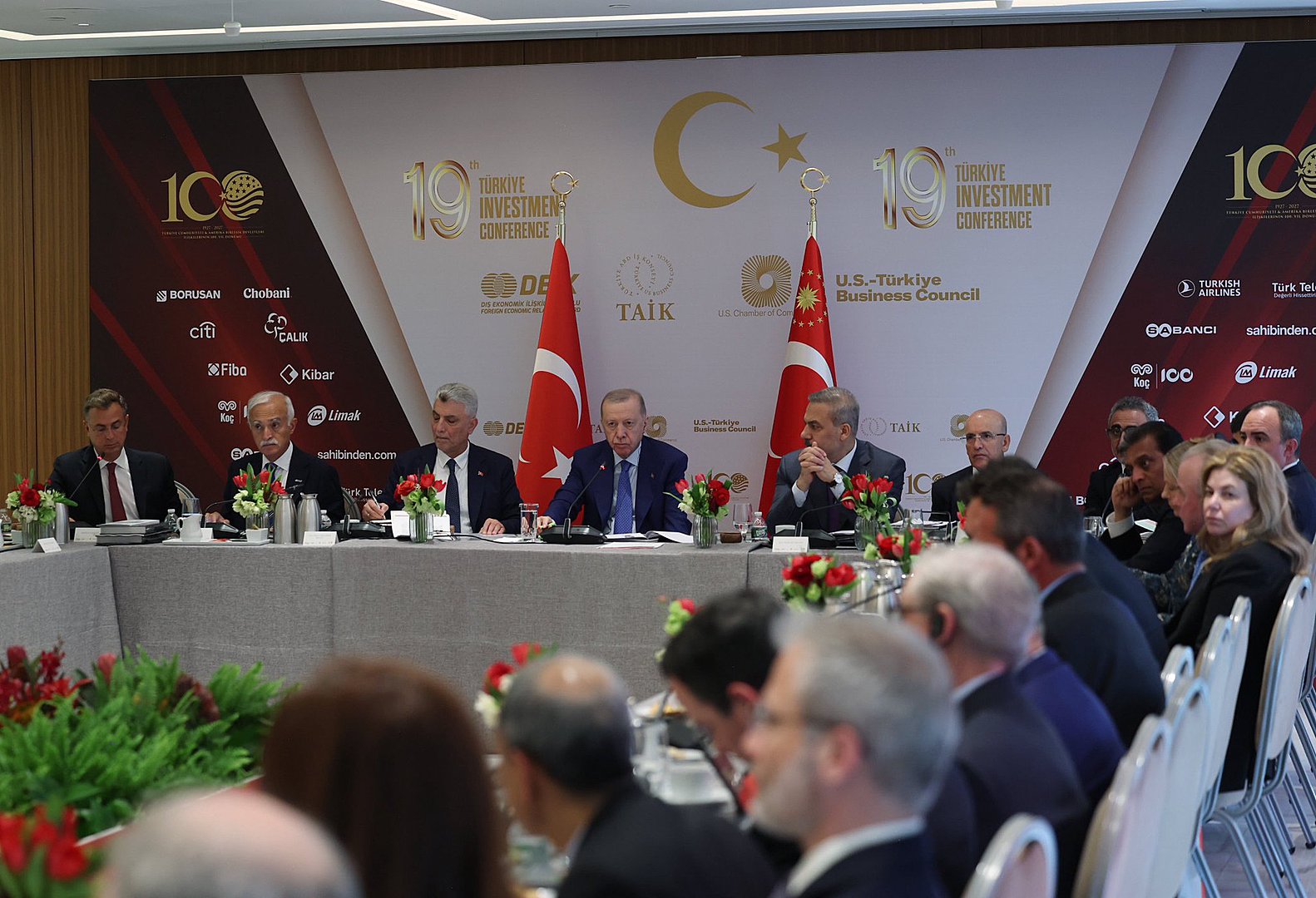Ticaret Bakanı Ömer Bolat, Cumhurbaşkanı Recep Tayyip Erdoğan’ın katılımıyla New
