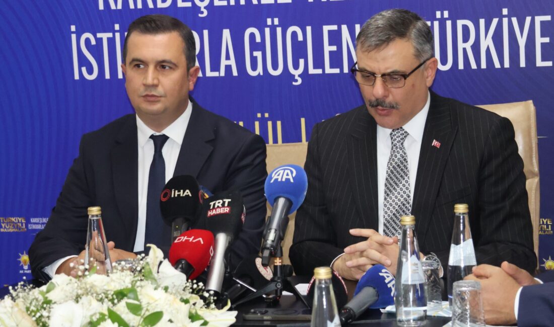 İçişleri Bakanı Mustafa Çiftçi, ‘Türkiye Yüzyılı Buluşmaları’ temasları çerçevesinde Amasya’da