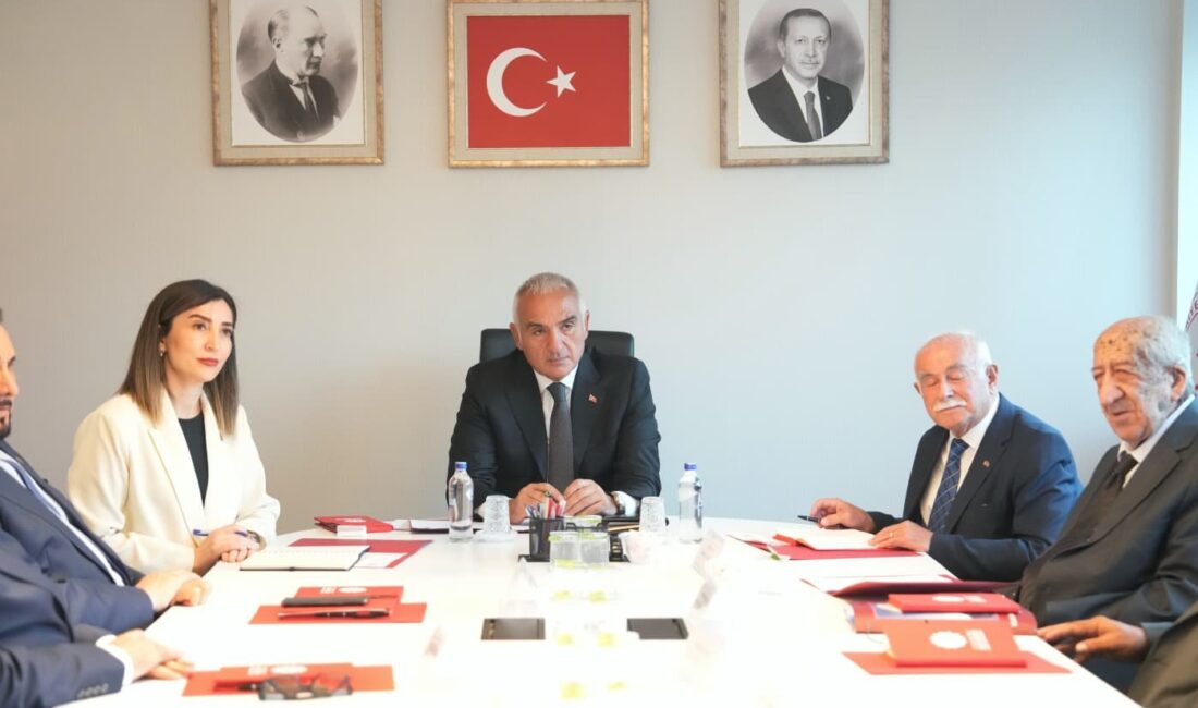 ANKARA / TEKHA Kültür ve Turizm Bakanı Mehmet Nuri Ersoy,