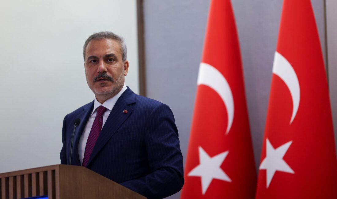 Dışişleri Bakanı Hakan Fidan, Suriye ziyareti kapsamında Türk basın mensuplarıyla