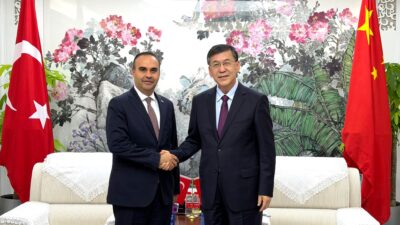 Sanayi ve Teknoloji Bakanı Mehmet Fatih Kacır, Çin temasları kapsamında