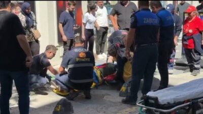 Bolu’da seyir halindeyken aniden yola çıkan araca çarpmamak adına hamle