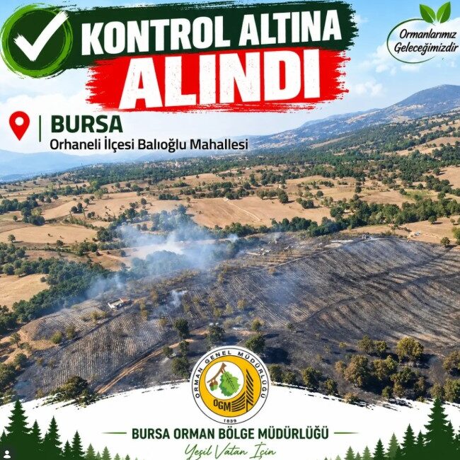 Bursa’nın Orhaneli ilçesine bağlı Balıoğlu Mahallesi ile Büyükorhan ilçesine bağlı