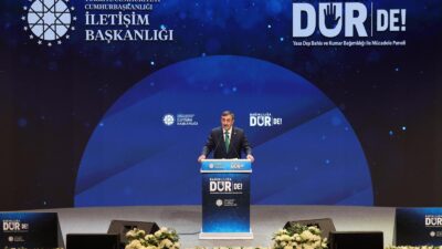 İletişim Başkanlığı ev sahipliğinde başkentte ‘Bağımlılığa Dur De: Yasa Dışı