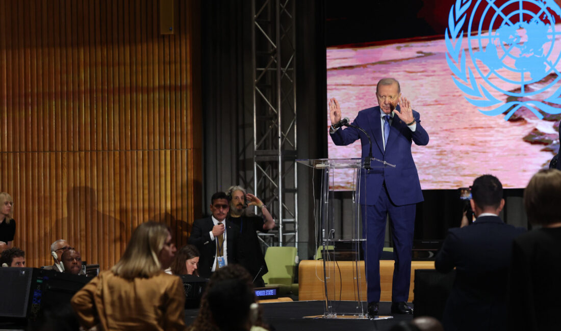 Cumhurbaşkanı Recep Tayyip Erdoğan, Birleşmiş Milletler (BM) Genel Merkezi’nde organize