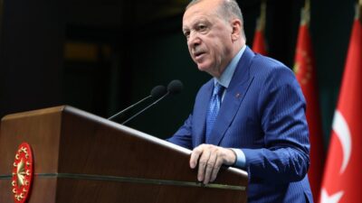 Cumhurbaşkanı Recep Tayyip Erdoğan, Cumhurbaşkanlığı Külliyesi’nde gerçekleşen Kabine Toplantısı’nın ardından