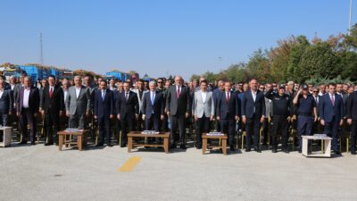 Çumra Şeker Fabrikası’nın 23’üncü kampanya açılış programı düzenlenen resmi törenle