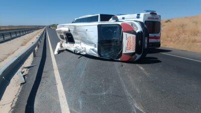 Artuklu ilçesine bağlı kırsal Tilkitepe Mahallesi mevkiinde öğleden sonra trafik