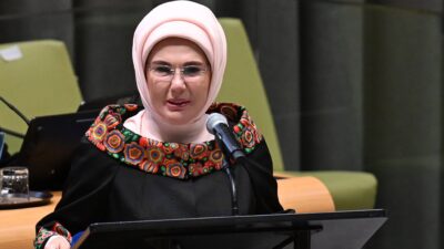 Cumhurbaşkanı Recep Tayyip Erdoğan’ın eşi, Birleşmiş Milletler (BM) Sıfır Atık